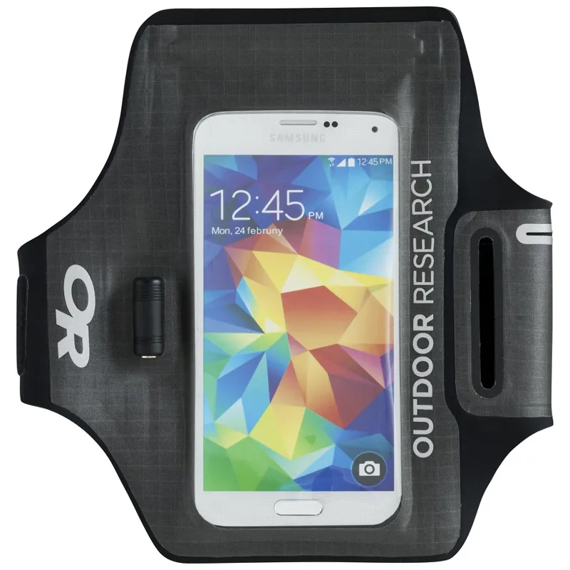 Outdoor Research Sensor Dry Pocket Armband Charcoal One Size